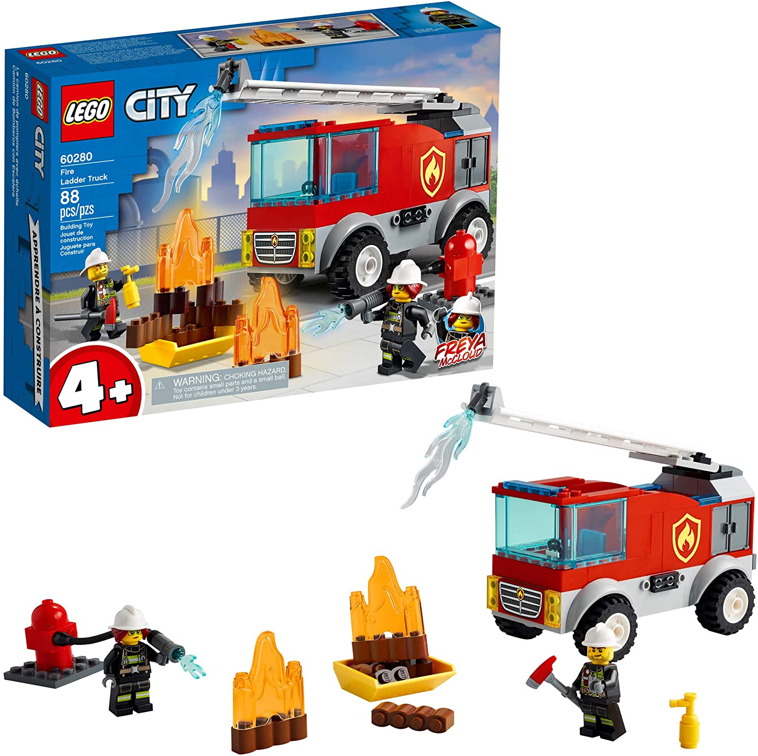 Fire Ladder Truck