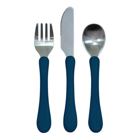 Learning Cutlery Set Navy