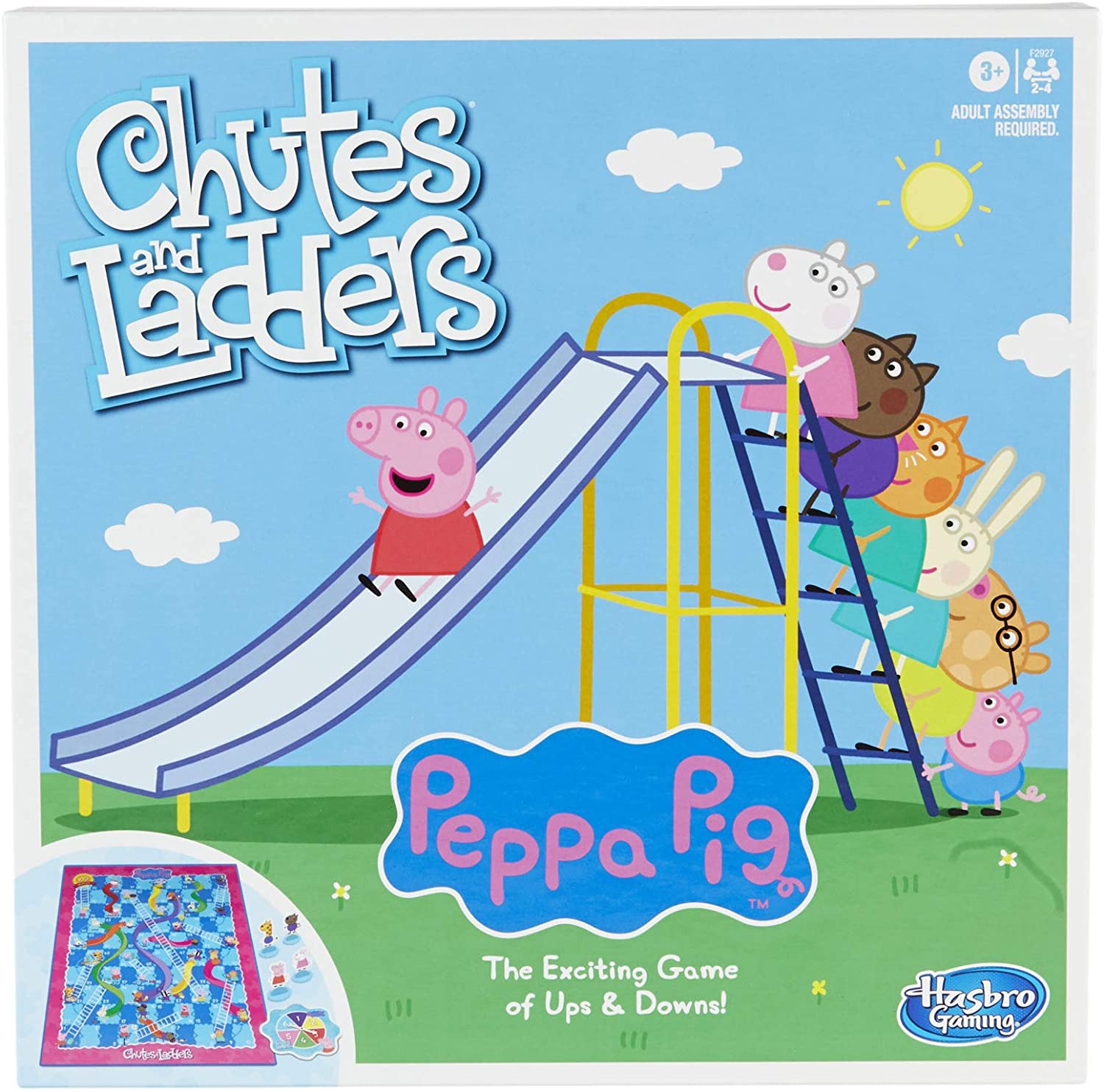 CHUTES & LADDER PEPPA PIG