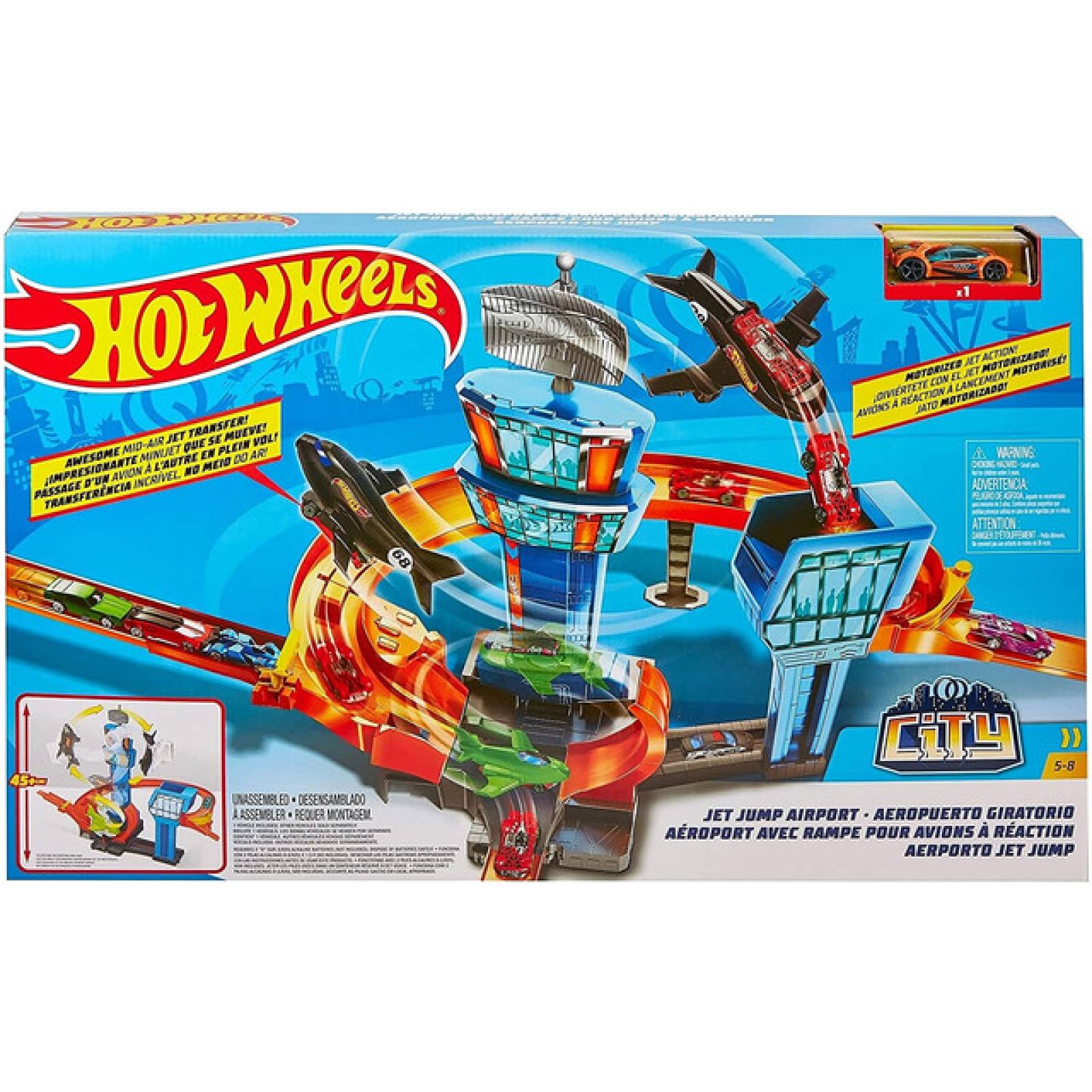 HOT WHEELS JET JUMP AIRPORT