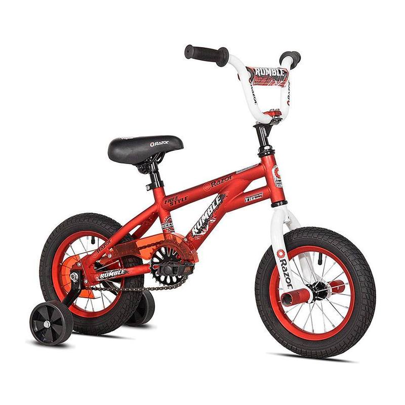 12" Boys Razor Rumble-Red