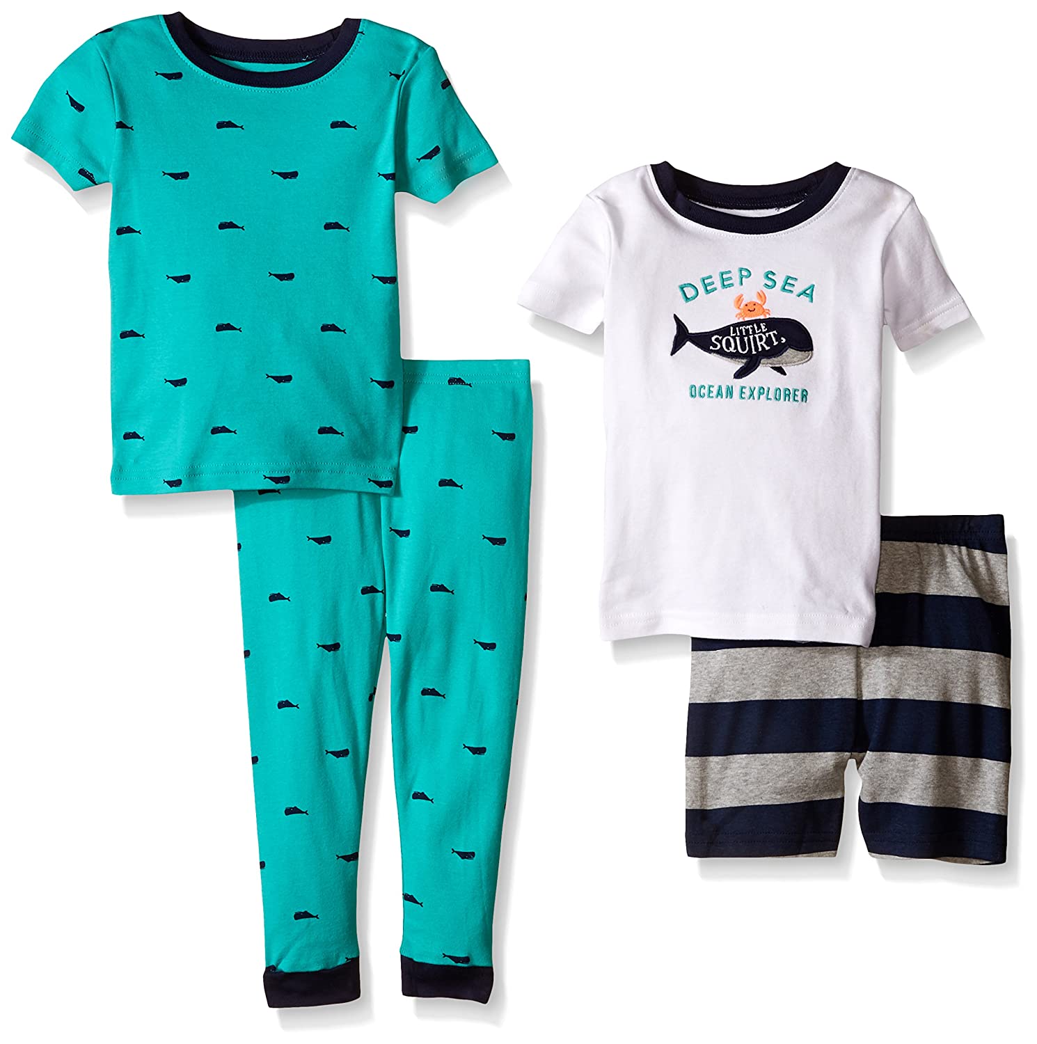 4PC WHALE PJ'S