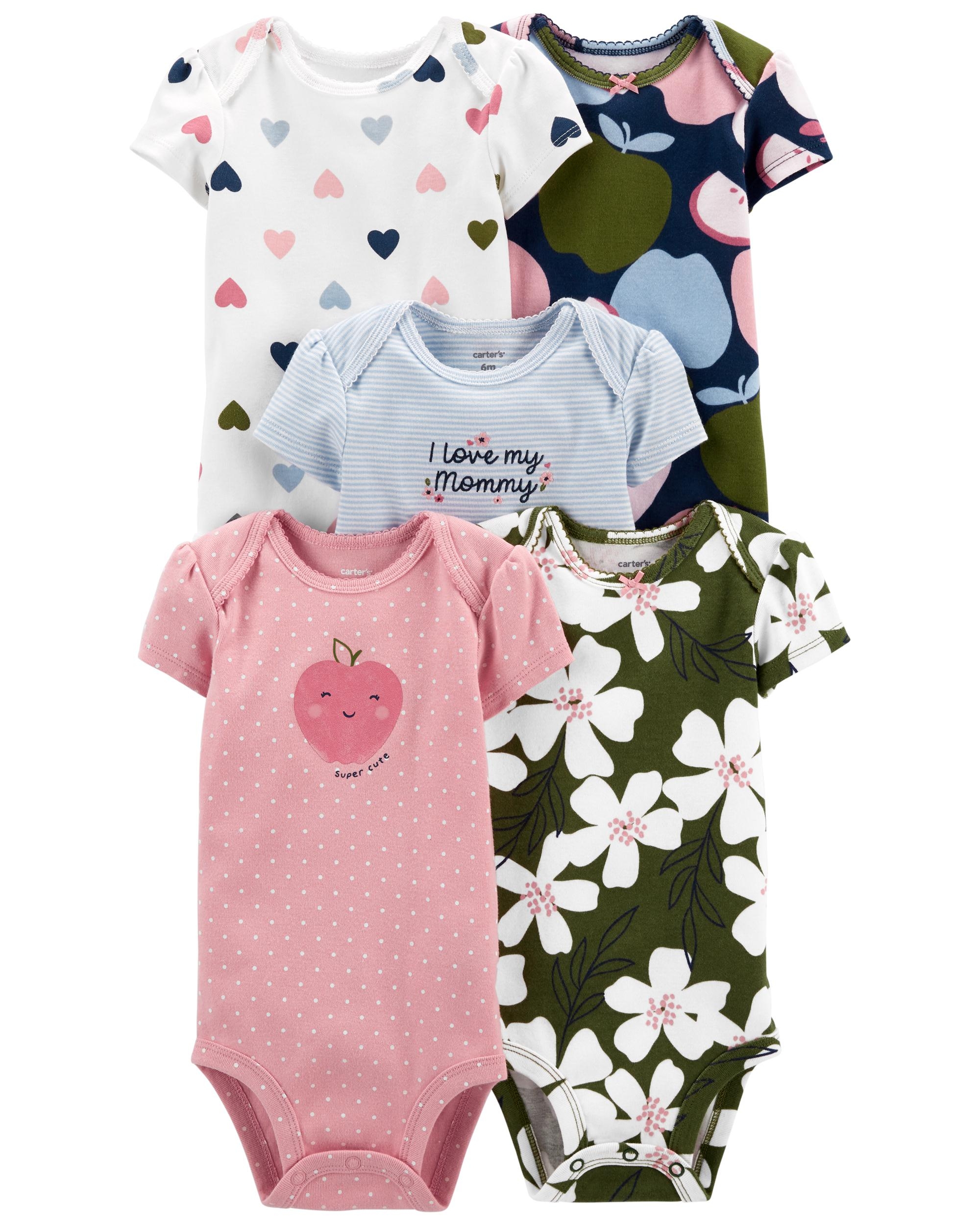 Carters 5pk Bodysuits