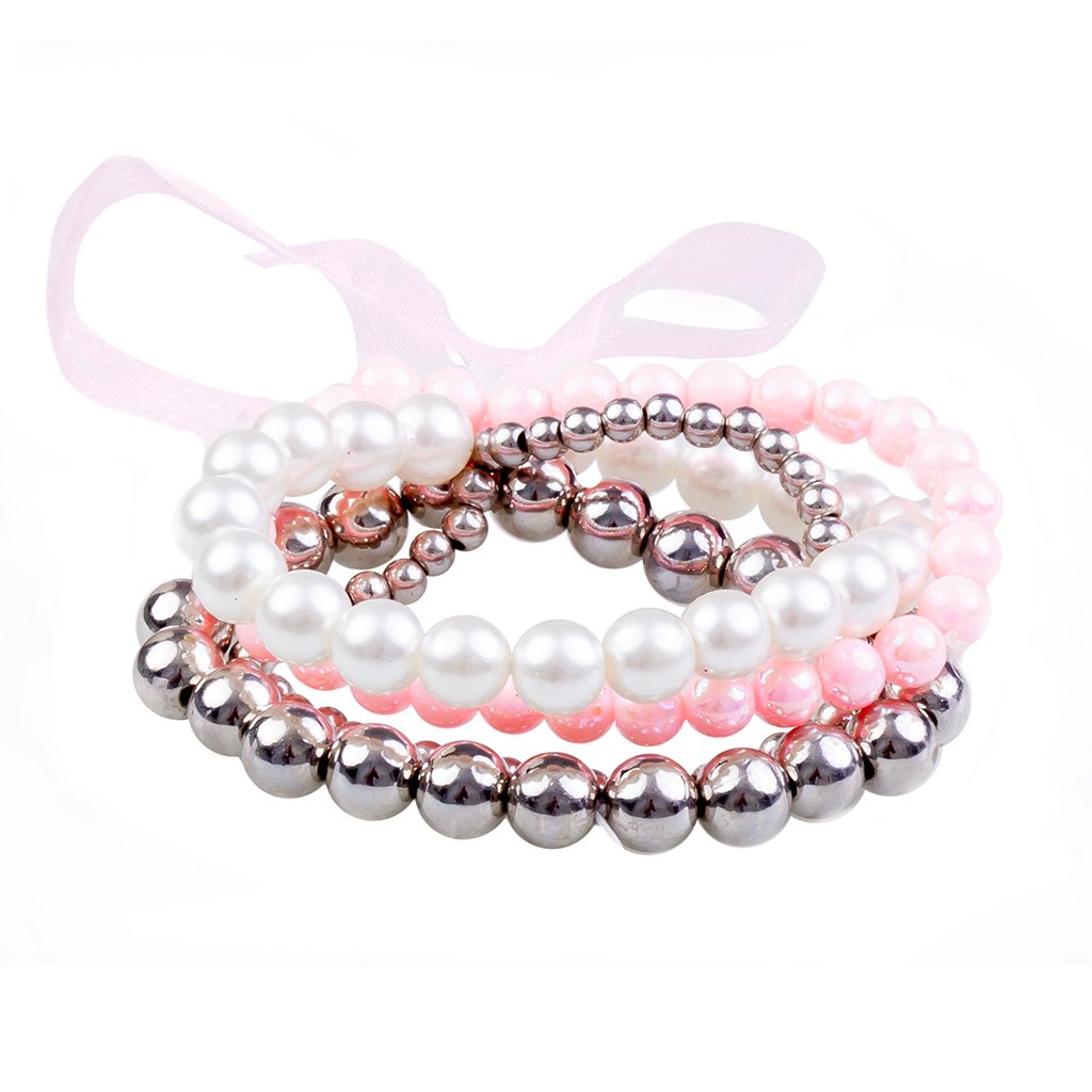 Pearly Bracelet Set