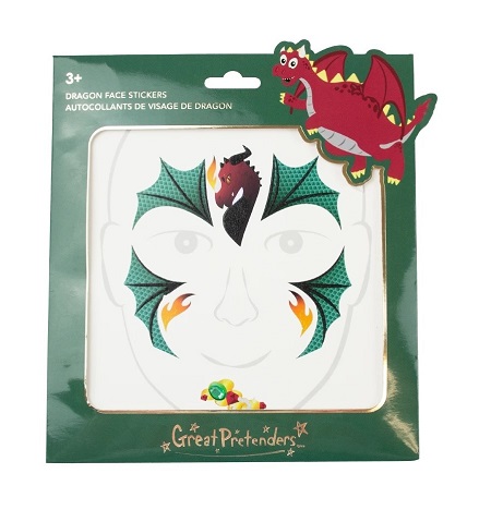 Dragon Face Stickers