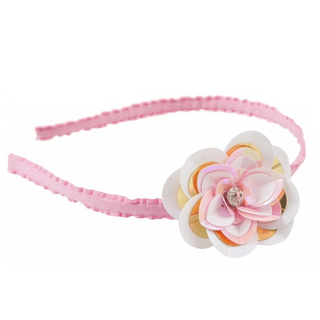Glitter Petal Flower Hband