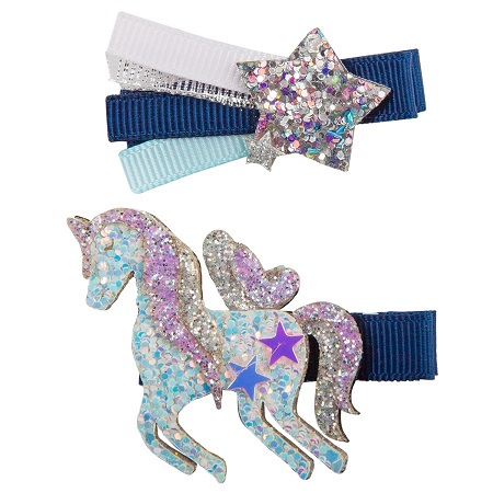 Boutique Navy Unicorn Star HC