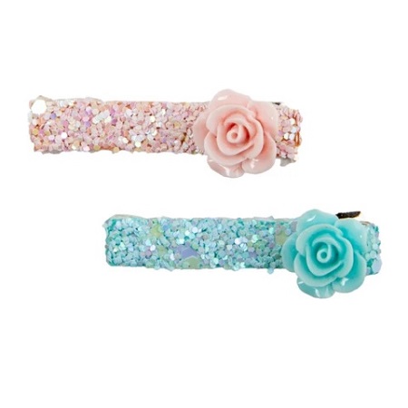 Boutique Glitter Rosette HC