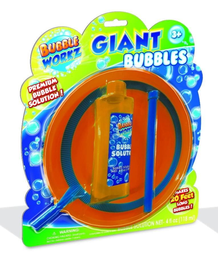 Giant Bubbles Kit Asst