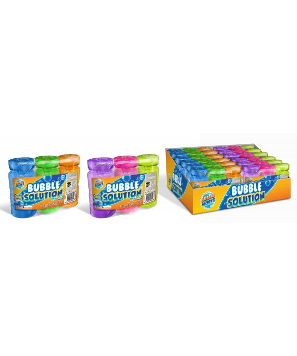 Bubble Solution 3-Pack 4OZ