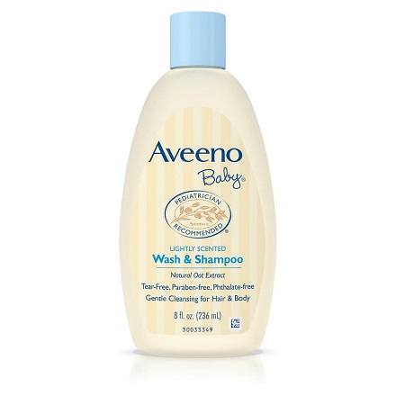 AVEENO BABY WASH & SHAMPOO 8oz