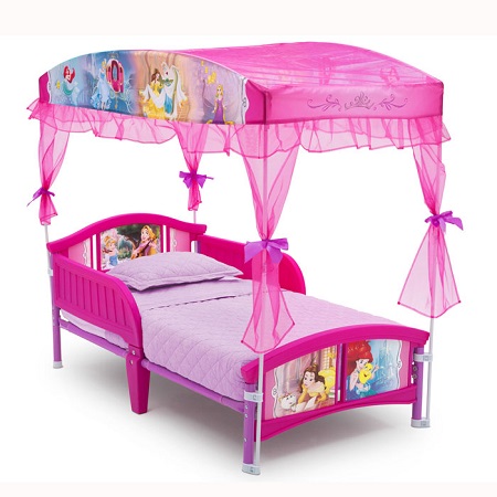 Princess Canopy Toddler Bed