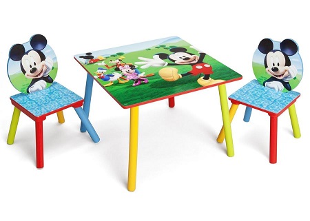 Mickey Mouse Table And Chairs