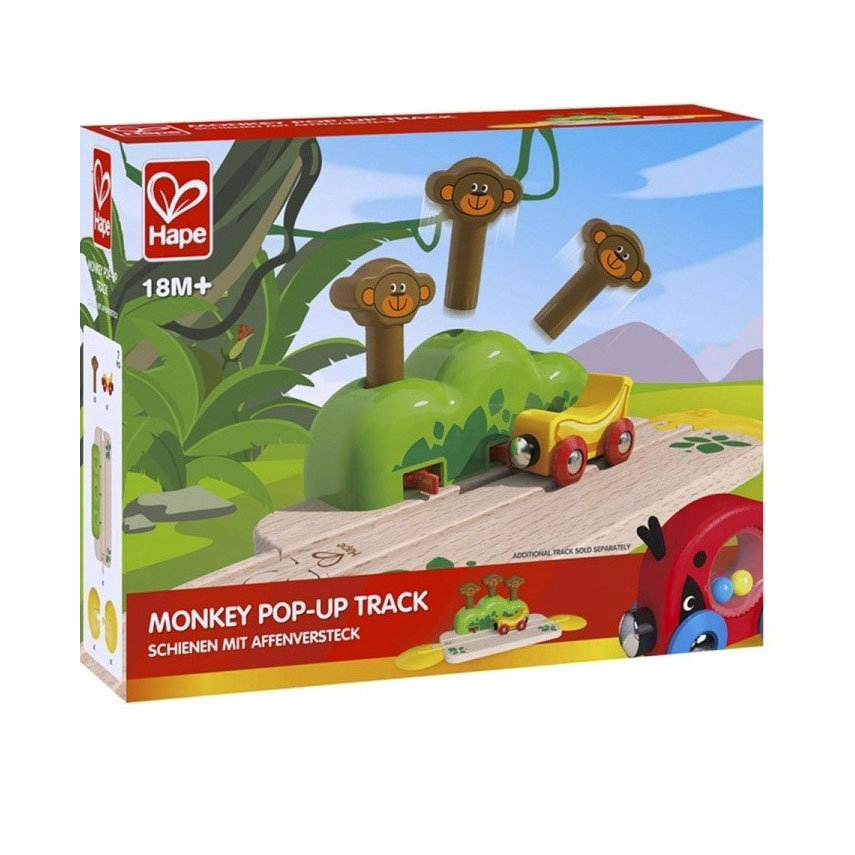 Hape Monkey Pop Up Track