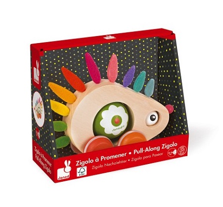 ZIGOLOS PULL ALONG HEDGEHOG