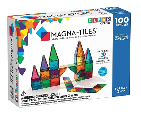 MagnaTiles Clear Colors 100pc