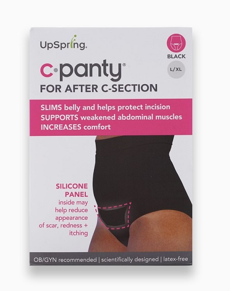 C Panty Highwaist Blk L/XL
