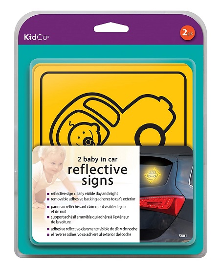 BABY IN CAR - REFLECTIVE SIGN
