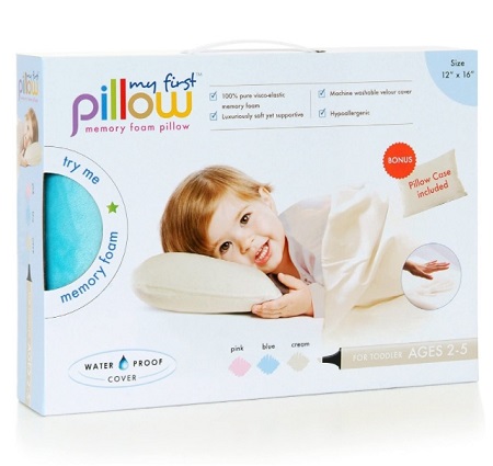 Memory Foam Pillow Blue