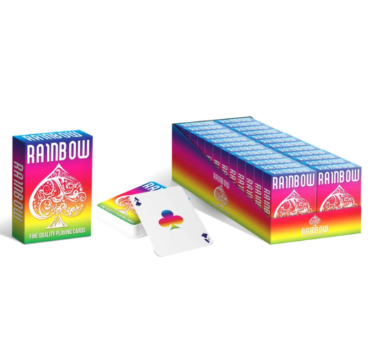 RAINBOW PLAYING CARDS