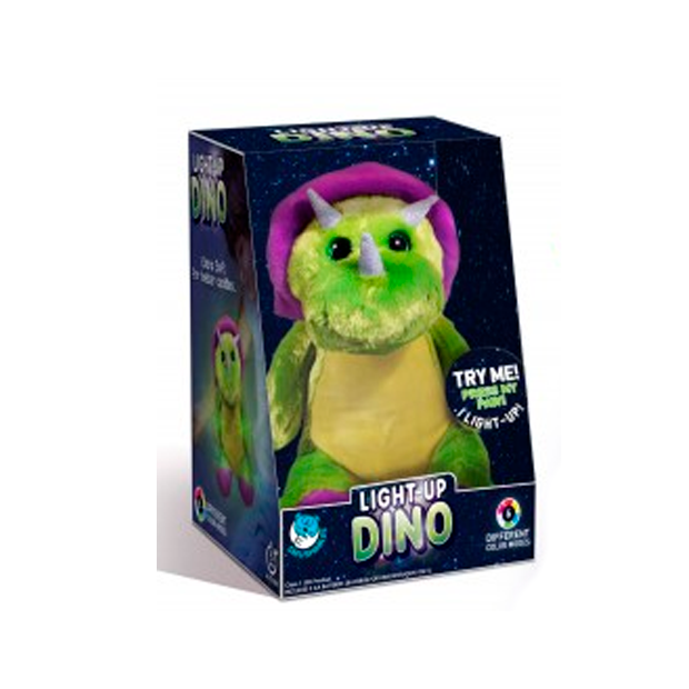 Light-Up Plush Dino