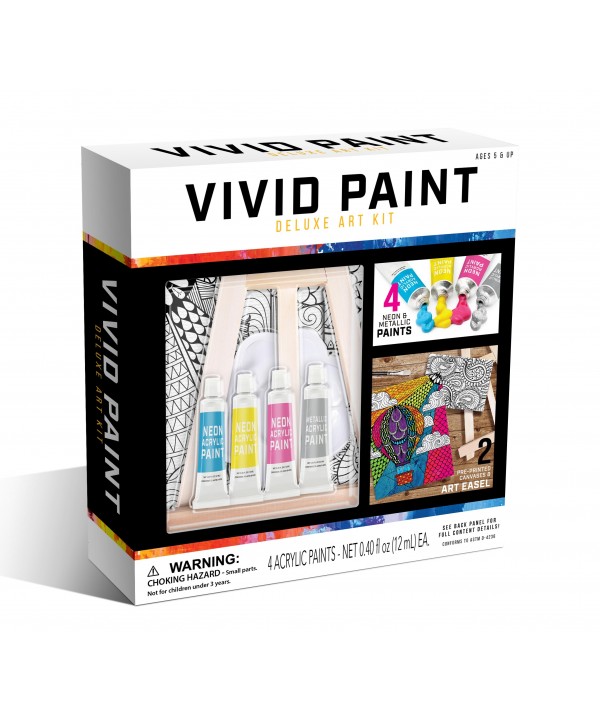 Vivid Paint Deluxe Art Kit