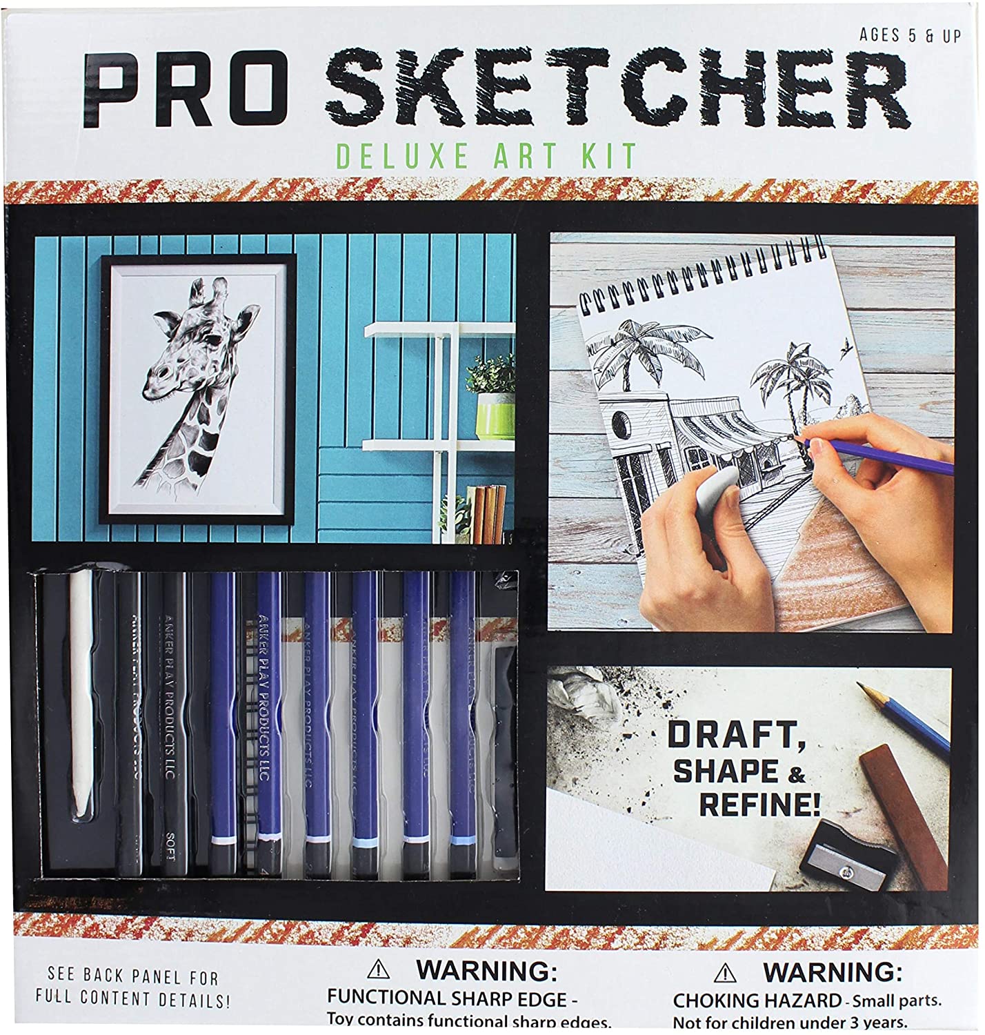 Pro Sketcher Deluxe Art Kit