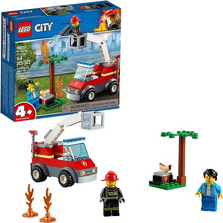Lego Barbecue Burn Out