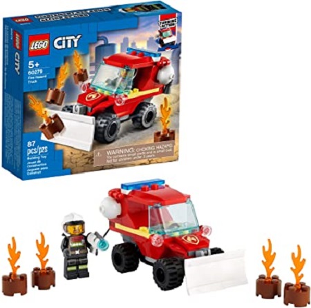 Lego City Fire Hazard Truck