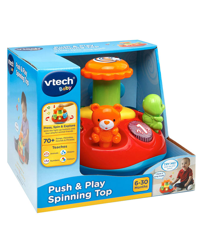 Push & Play Spinning Top