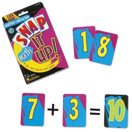 Snap It Up Math Card Game