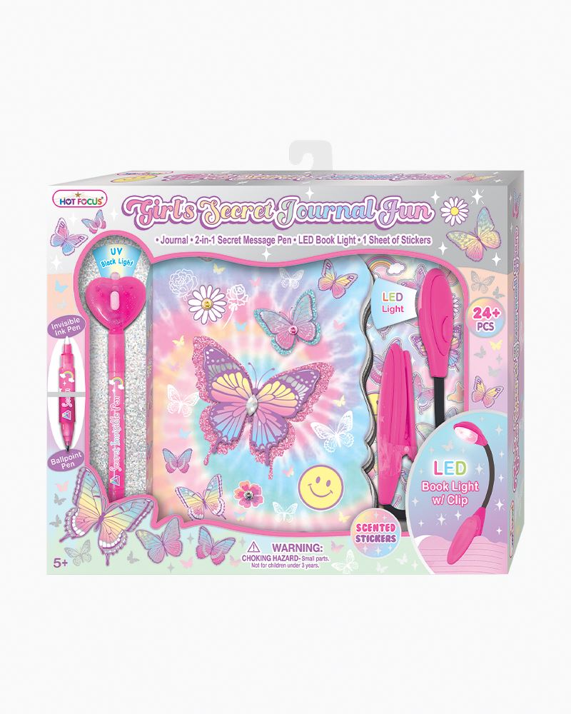 Journal Fun Tie Dye Butterfly