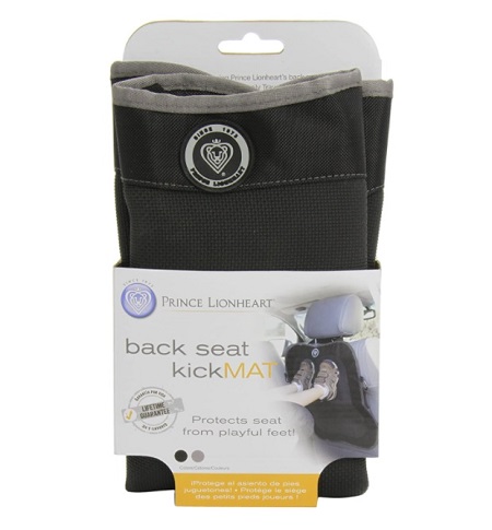 Back Seat Kick Mat Black