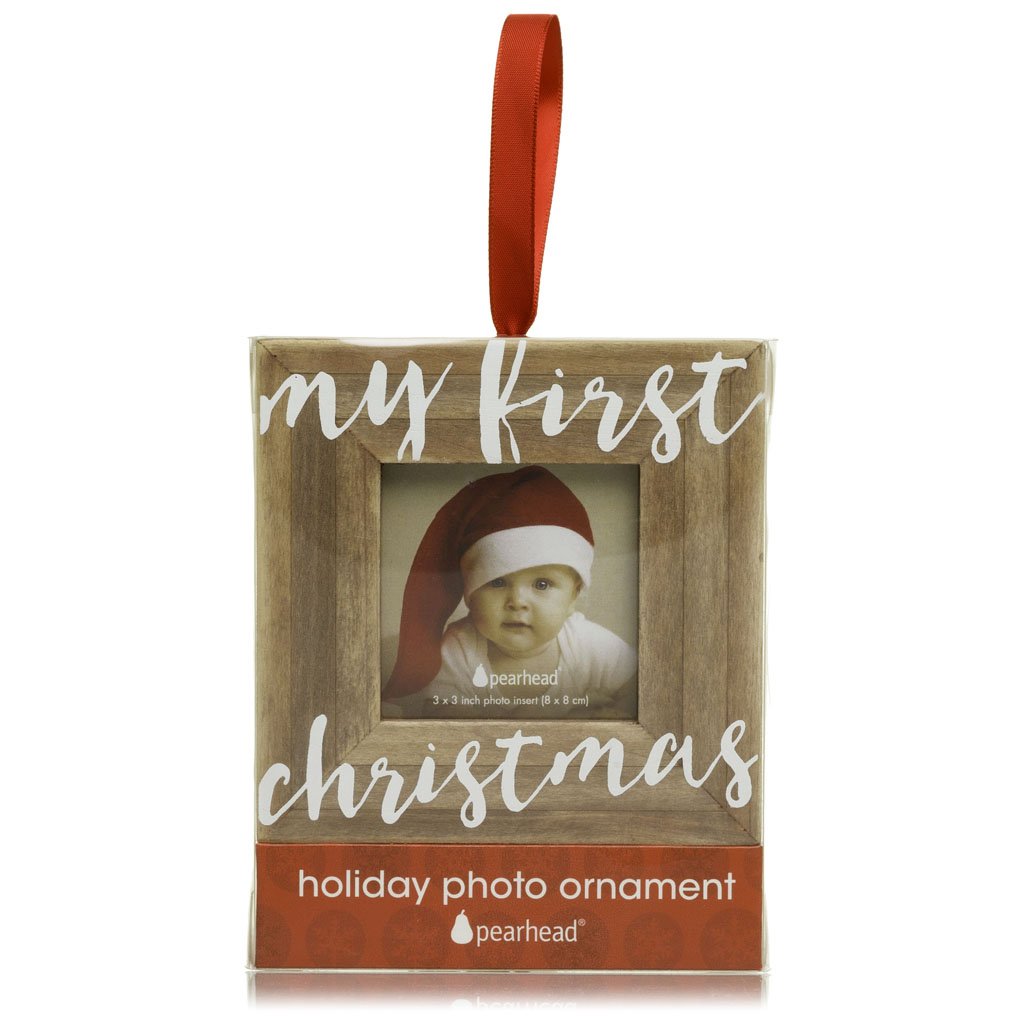 MY 1ST CHRISTMAS WOODEN ORNAMENT