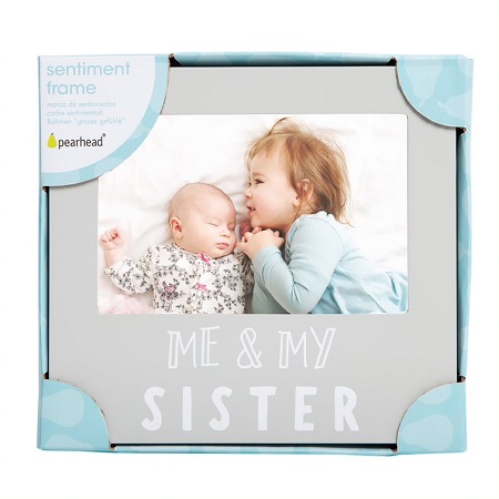 Me And My Sister Frame Gray