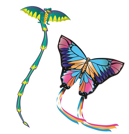 Pop Up Butterfly/Dragon Kite