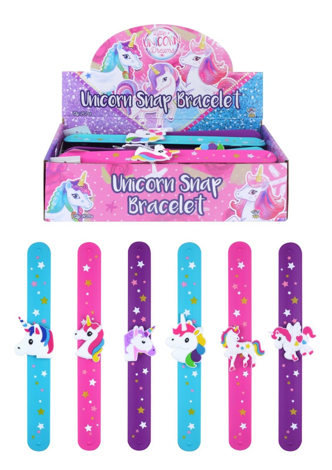 Unicorn Slap Bracelet