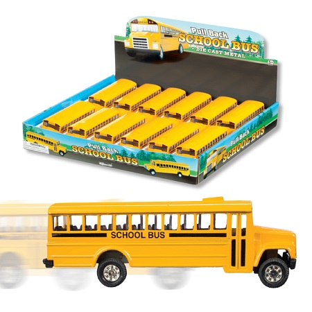 Pull Back School Bus
