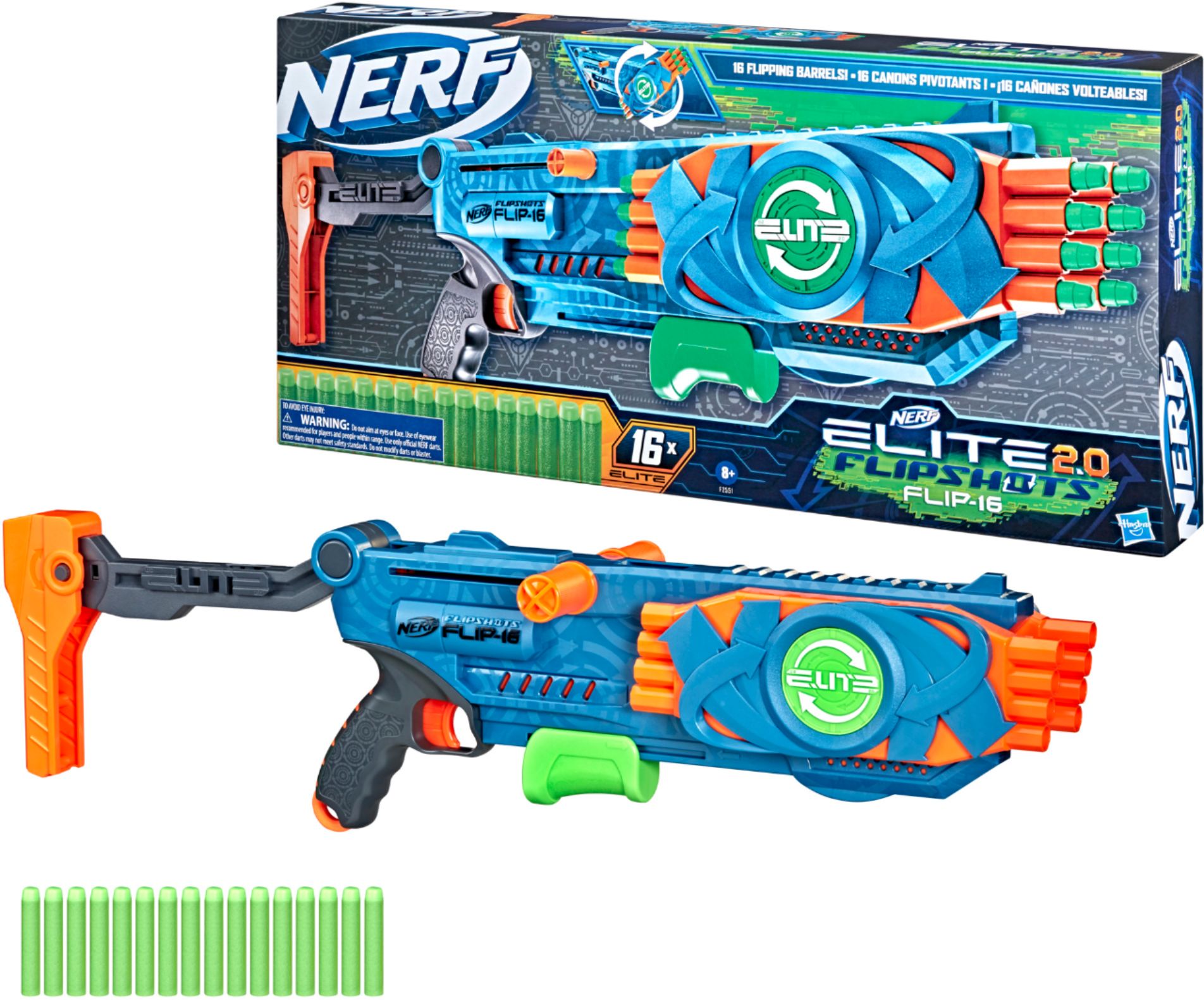 Nerf Elite Flipshots Flip-16