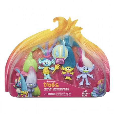 Trolls Wild Hair Pack