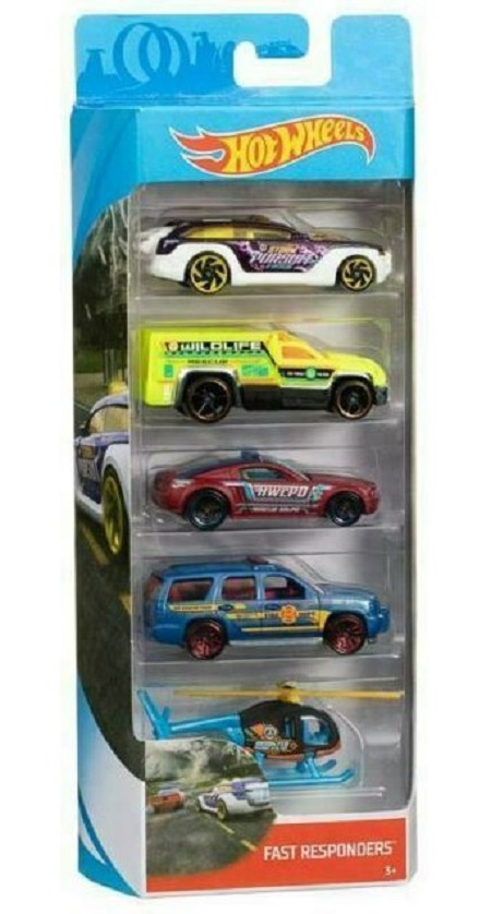 Hotwheels 5pk Race Cars