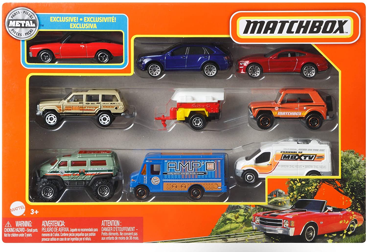 Matchbox Car Giftpack