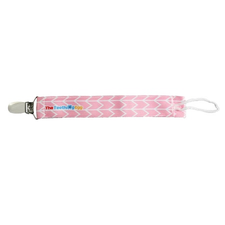 TEETHER COMPANION CLIPS PINK