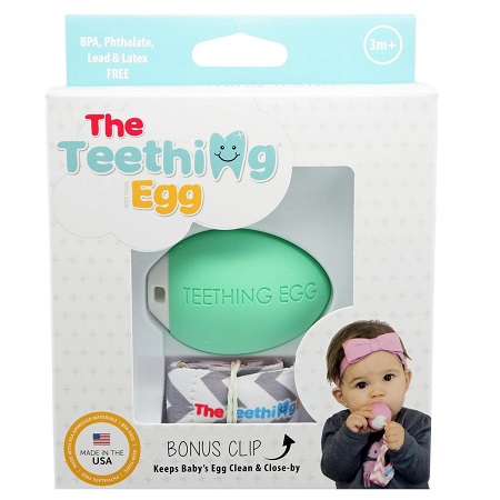 TEETHING EGG MINT
