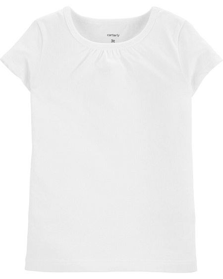 Carters Basic Tee White