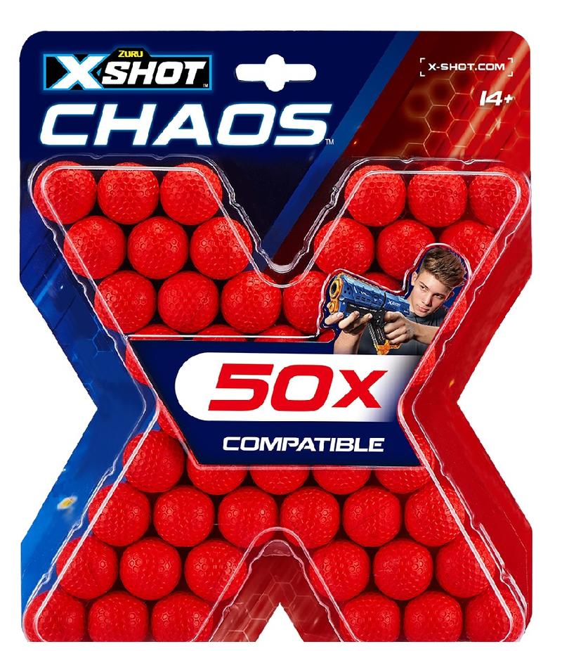 X-SHOT CHAOS DART REFILL 50PK