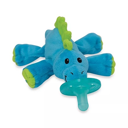 WubbaNub Bright Baby Dino