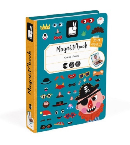 Boys Crazy Faces Magneti' Book