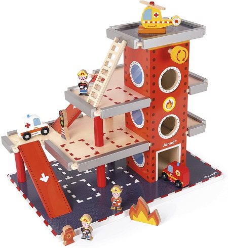 Fire Station Wooden
