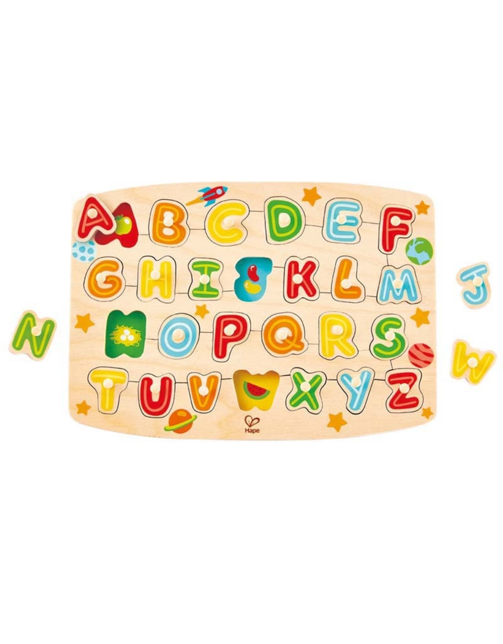 Alphabet Peg Puzzle